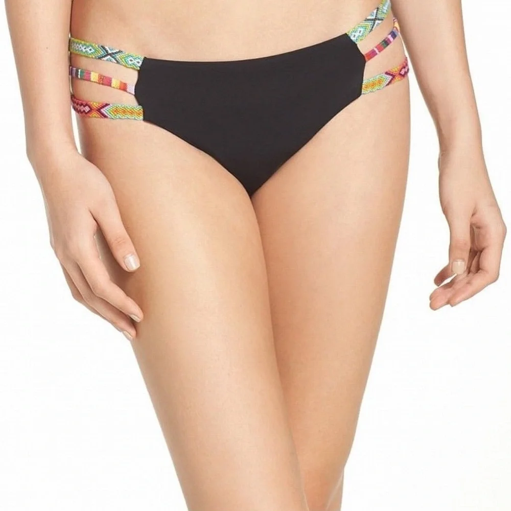NEW Isabella Rose [ Large ] Besties Friendship Strap Maui Bikini Bottom‎